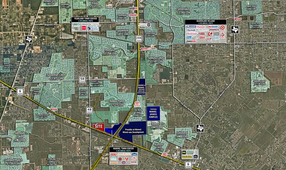 More Photos Of Highway 6 @ Kirby Dr, Manvel Land For Lease
