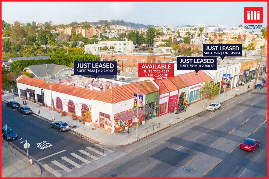 Primary Photo Of 7507-7533 W Sunset Blvd, Los Angeles Storefront Retail Office For Lease