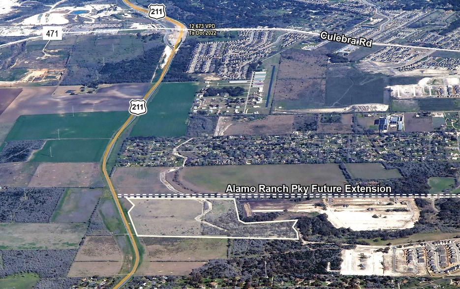 More Photos Of Hwy 211 & Alamo Ranch Pkwy, San Antonio Land For Sale