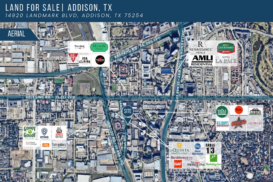 More Photos Of 14920 Landmark Blvd, Addison Land For Sale