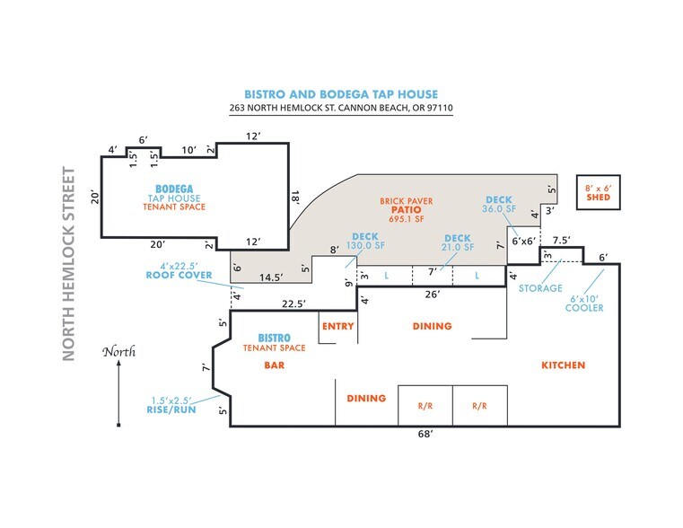 More Photos Of 263 N Hemlock St, Cannon Beach Restaurant For Sale