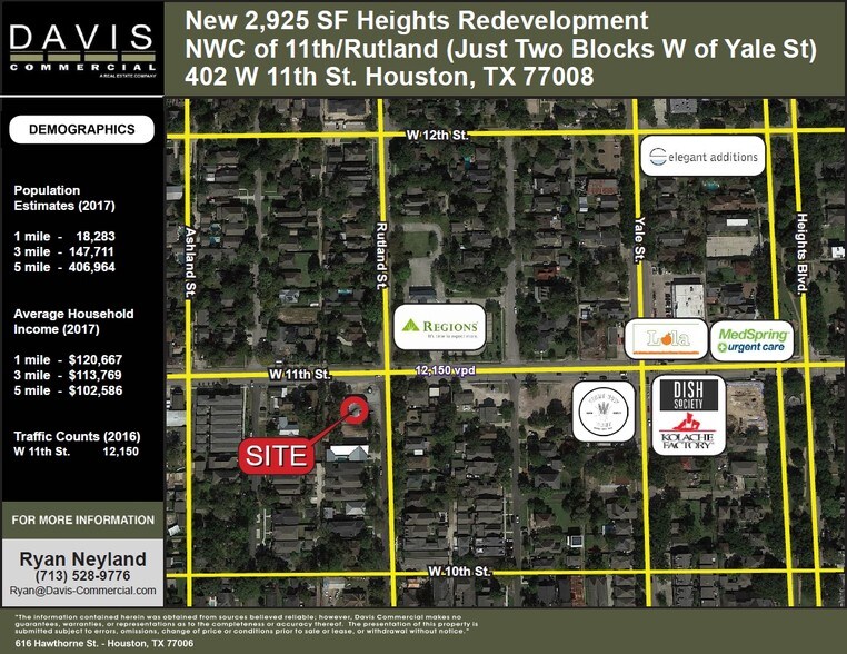 More Photos Of 402 W 11th St, Houston Restaurant For Lease