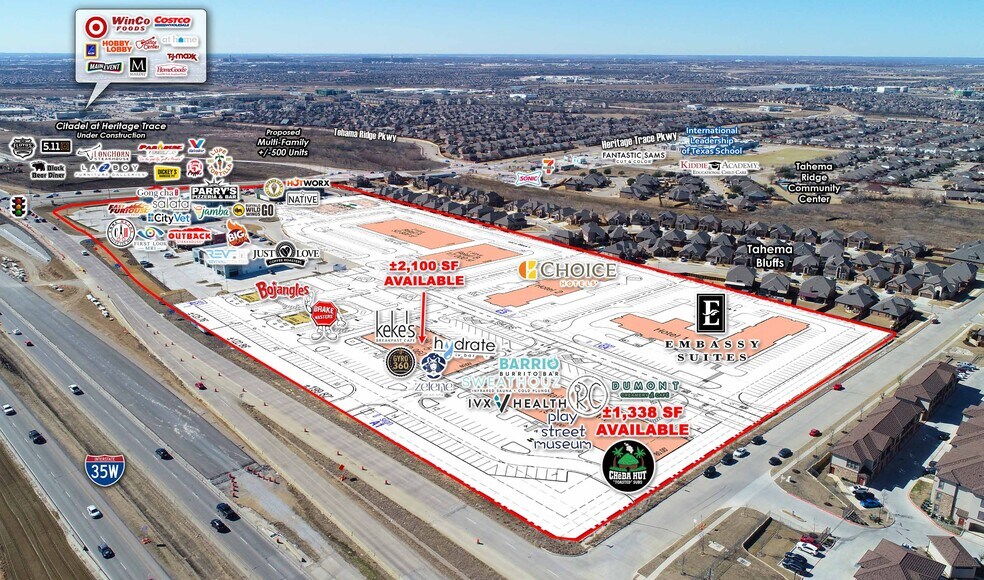 More Photos Of NWC Heritage Trace Pkwy & I-35W, Fort Worth Unknown For Lease