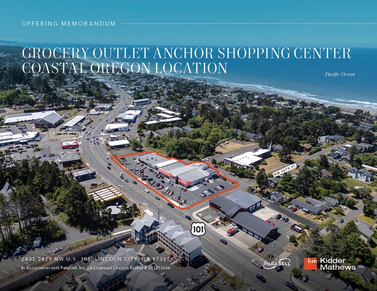 Primary Photo Of 2401-2429 NW Highway 101, Lincoln City General Retail For Sale