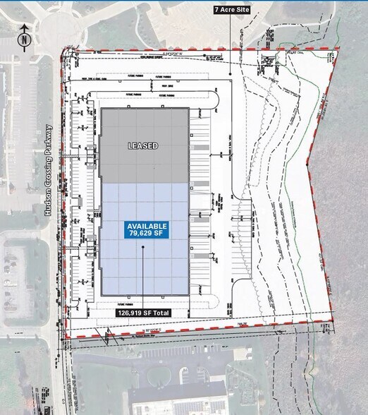 More Photos Of 6279 Hudson Crossing Pky, Hudson Warehouse For Lease