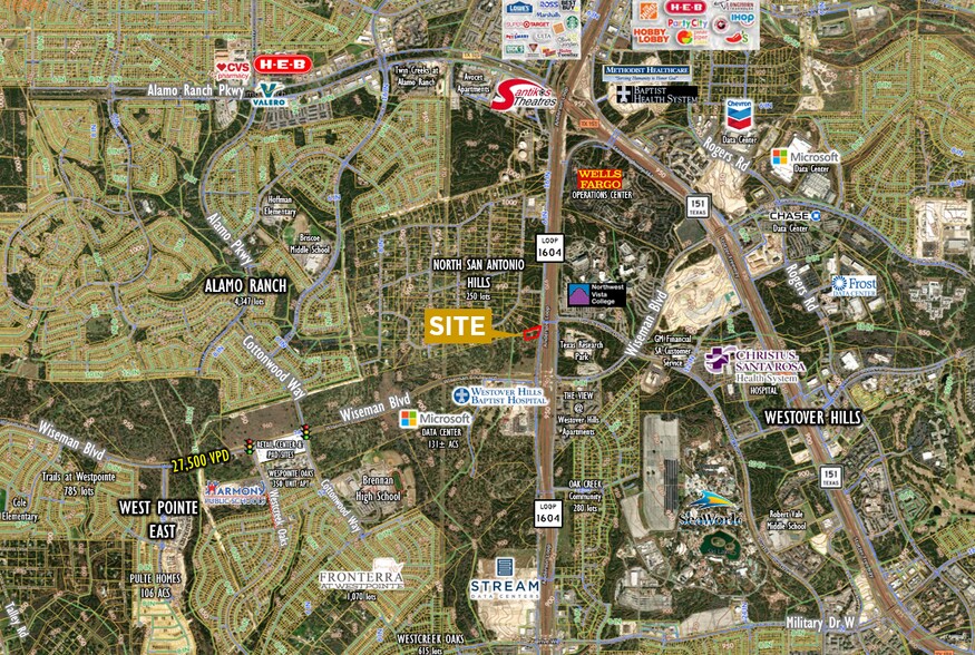 Primary Photo Of 3651 W Loop 1604 N, San Antonio Land For Sale