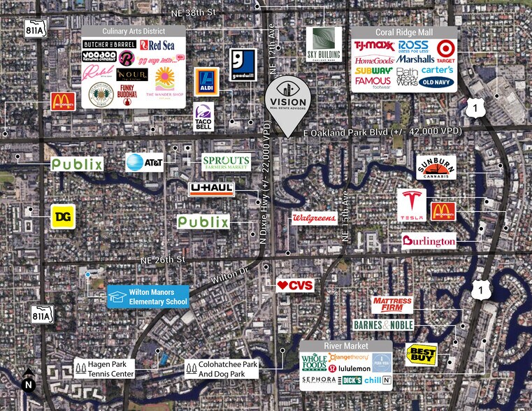 More Photos Of 1260 E Oakland Park Blvd, Oakland Park Office For Sale