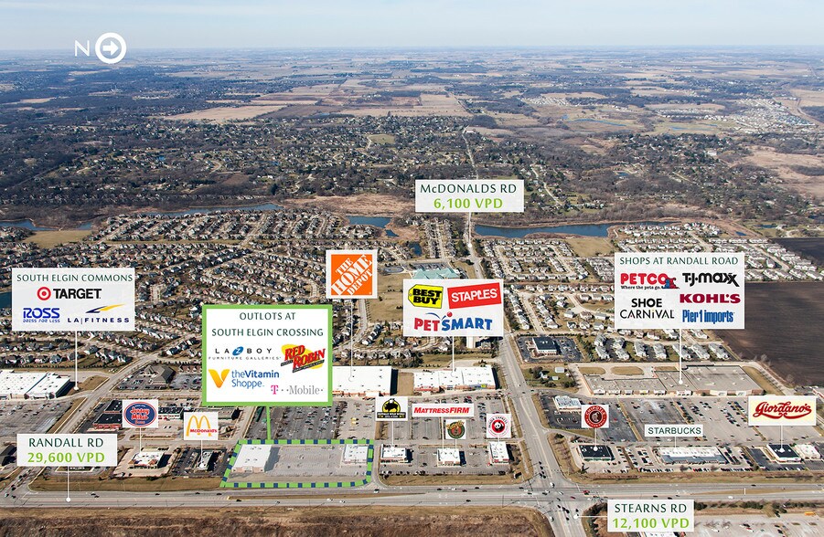 More Photos Of 414-420 S Randall Rd, South Elgin General Retail For Lease