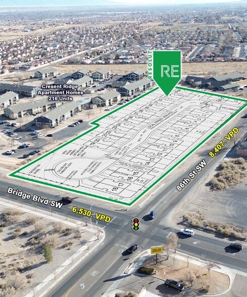Primary Photo Of 86th & Bridge, Albuquerque Land For Sale