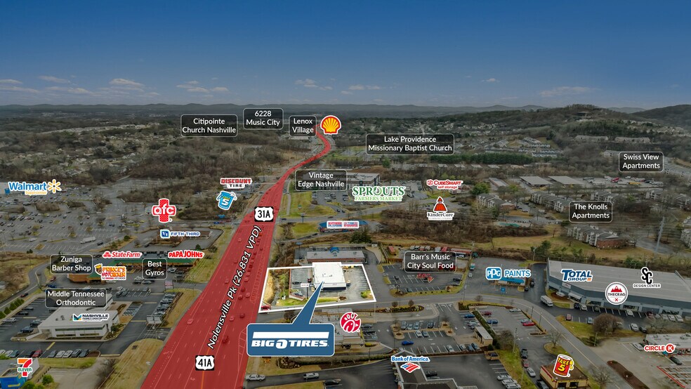 More Photos Of 5809 Nolensville Pike, Nashville Auto Repair For Sale