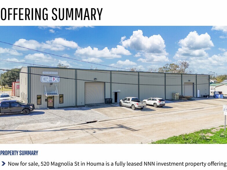 More Photos Of 520 Magnolia St, Houma Warehouse For Sale