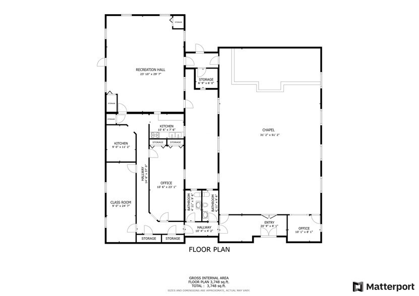 More Photos Of 2552 Bushnell Ave, Dayton Religious Facility For Sale