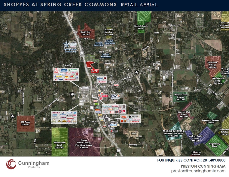 More Photos Of Hwy 249 & Brown Rd, Tomball Land For Sale