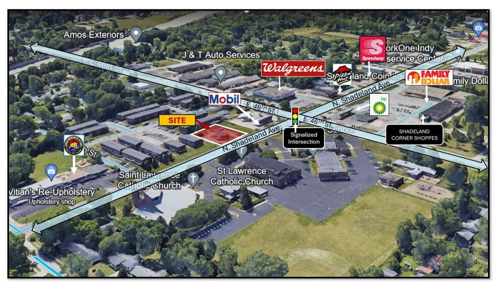 More Photos Of 4615 N Shadeland Ave, Indianapolis Office For Sale