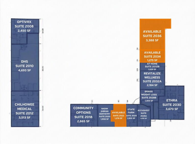 More Photos Of 2008-2036 E Lamar Alex Pky, Maryville Medical For Lease