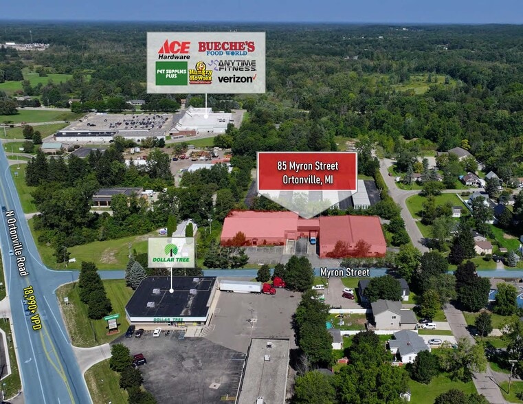 More Photos Of 85 Myron St, Ortonville Warehouse For Sale