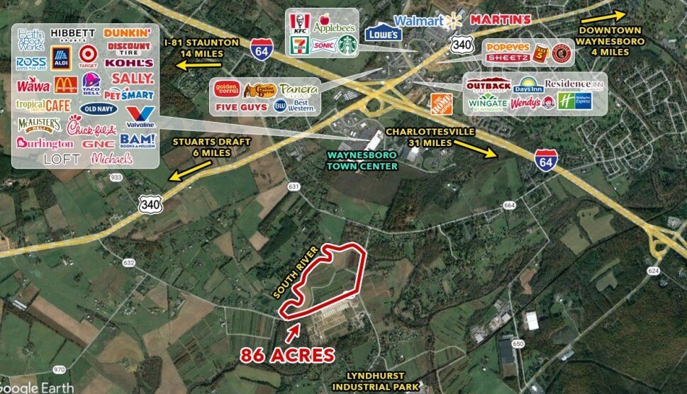 More Photos Of 2495 N Lyndhurst Rd, Waynesboro Land For Sale