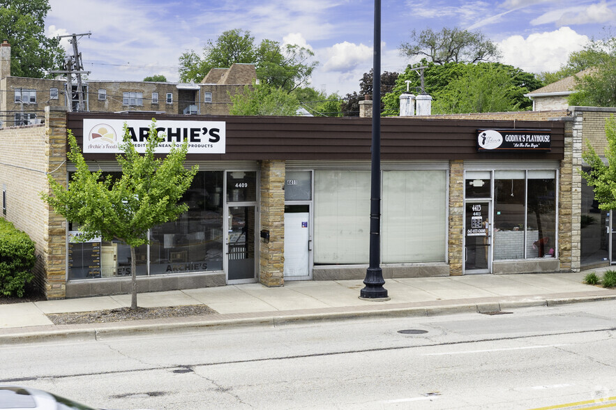 Primary Photo Of 4409-4413 Oakton St, Skokie Storefront For Sale