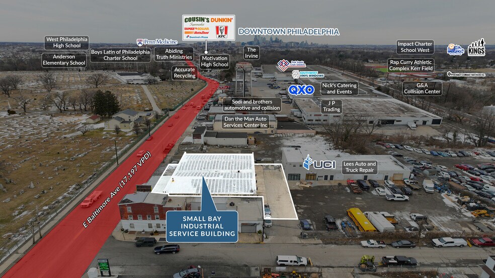 More Photos Of 6600 Baltimore Ave, Lansdowne Warehouse For Sale