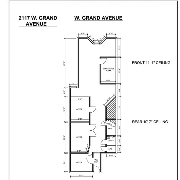 More Photos Of 2117 W Grand Ave, Chicago Light Manufacturing For Lease