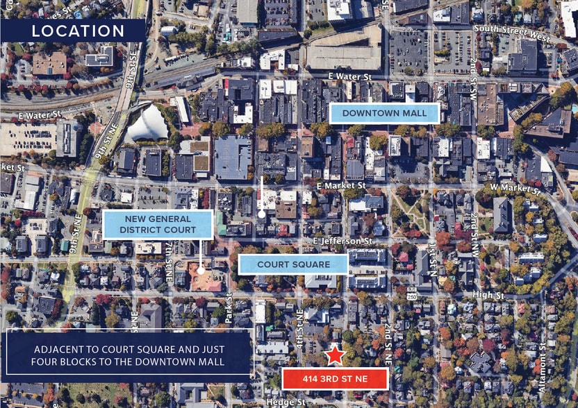 More Photos Of 414 3rd St NE, Charlottesville Office For Sale