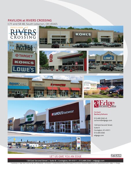 More Photos Of Rivers Crossing-I-71 & SR 48, S Lebanon 5.29 Acres, South Lebanon Land For Lease