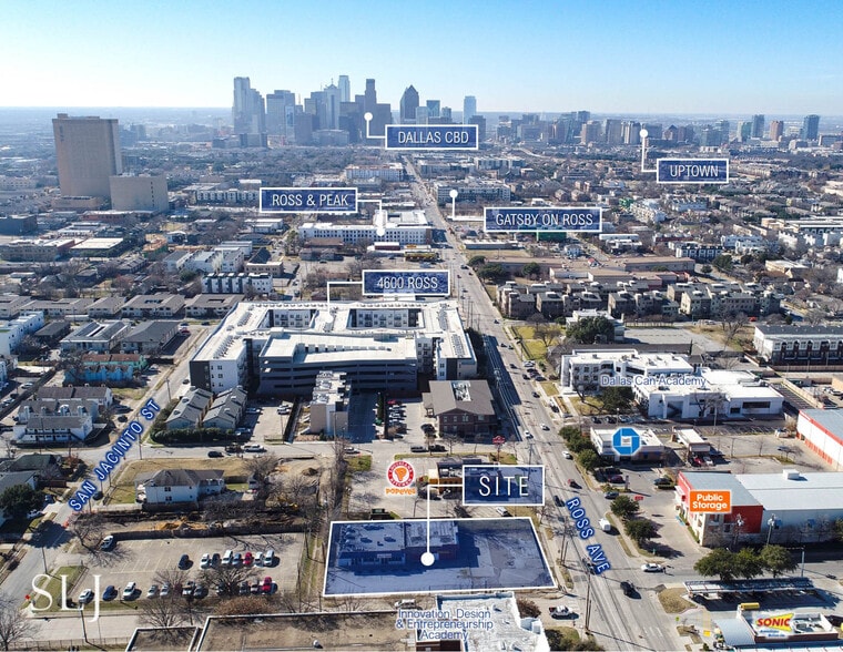 Primary Photo Of Ross Ave & N Prairie Ave, Dallas Land For Lease