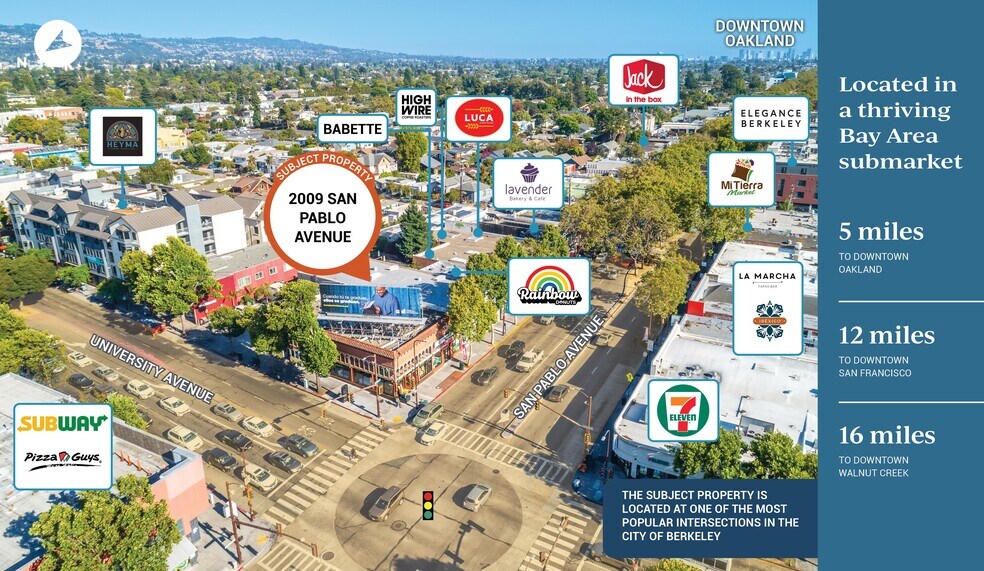 More Photos Of 2009 San Pablo Ave, Berkeley Freestanding For Lease