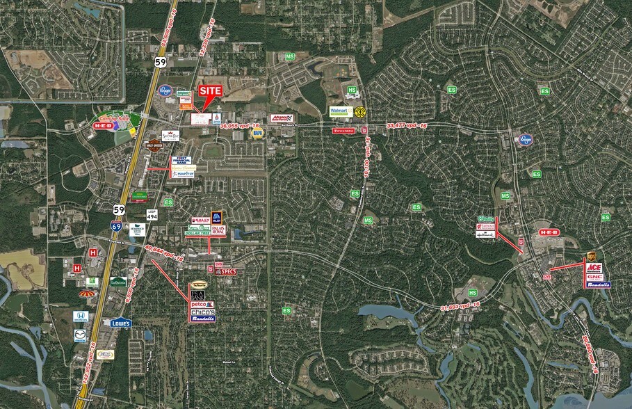 More Photos Of NEC Northpark Drive & Tx 494 Loop, Kingwood Land For Sale
