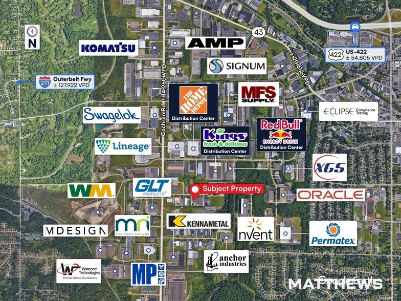 More Photos Of 30350 Bruce Industrial Pky, Solon Warehouse For Sale