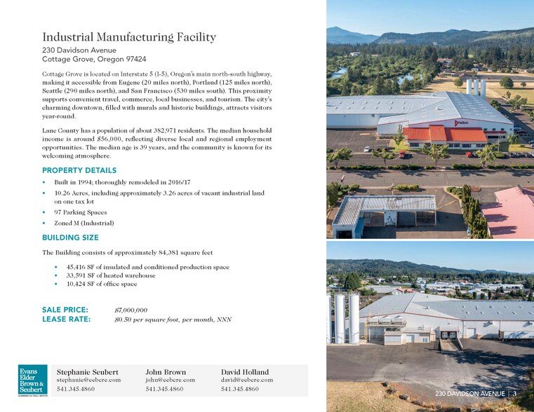 More Photos Of 230 E Davidson Ave, Cottage Grove Manufacturing For Sale