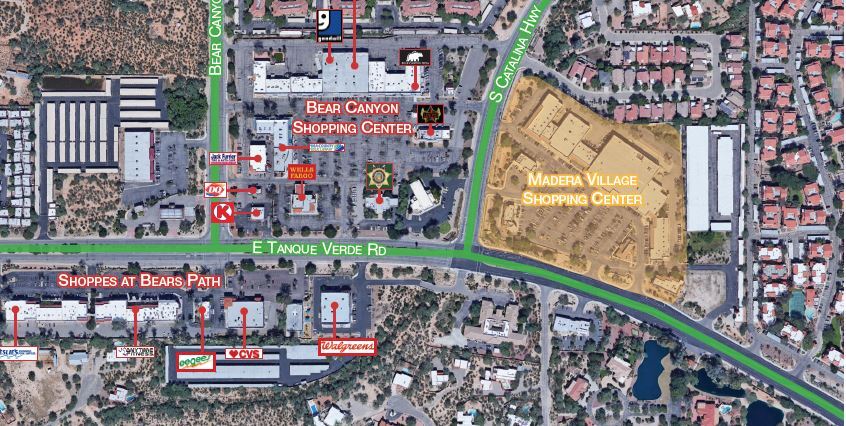 More Photos Of 9075-9105 E Tanque Verde Rd, Tucson Unknown For Lease