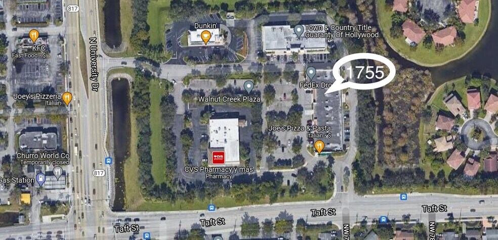 More Photos Of 1757 N University Dr, Pembroke Pines Storefront Retail Office For Lease