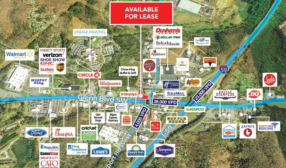More Photos Of 1503 Glenn Blvd SW, Fort Payne Fast Food For Lease