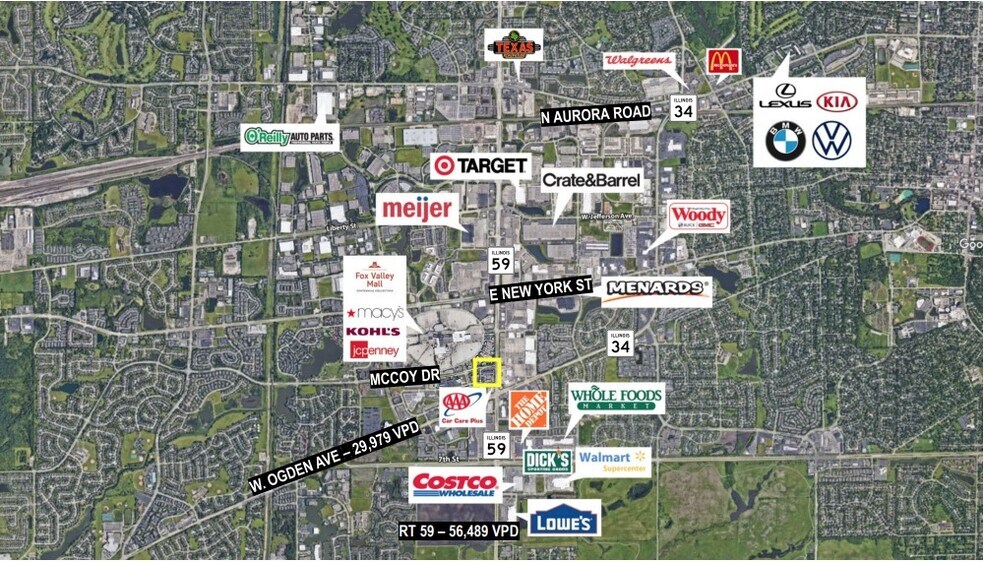 More Photos Of 5-21 S Route 59, Aurora Unknown For Lease