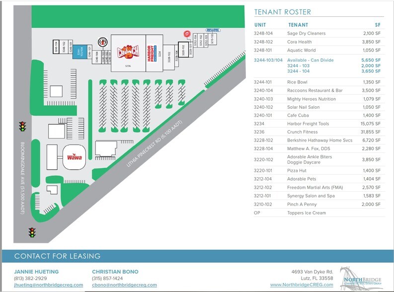 More Photos Of 3210-3248 Lithia Pinecrest Rd, Valrico General Retail For Lease