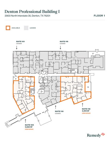 More Photos Of 2900 Interstate 35, Denton Medical For Lease