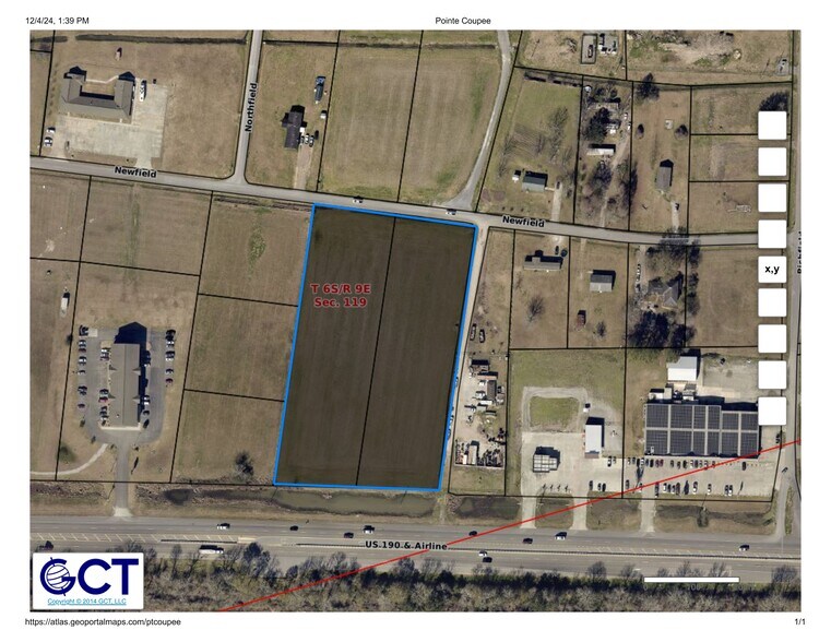 Primary Photo Of 8327 Airline Hwy, Livonia Land For Lease
