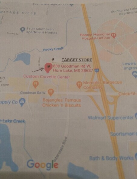 More Photos Of 830 Goodman Rd W, Horn Lake Auto Repair For Sale