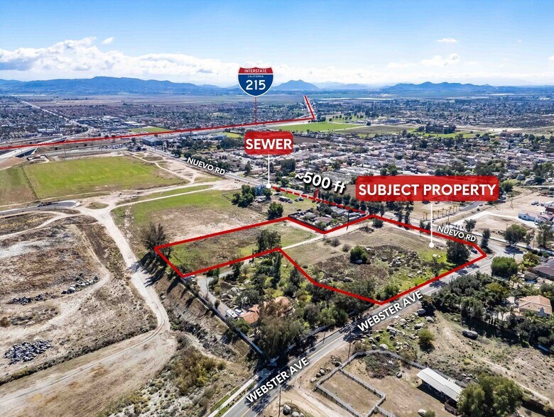 More Photos Of NE Corner of Nuevo Rd. and Webster Ave., Perris Land For Sale