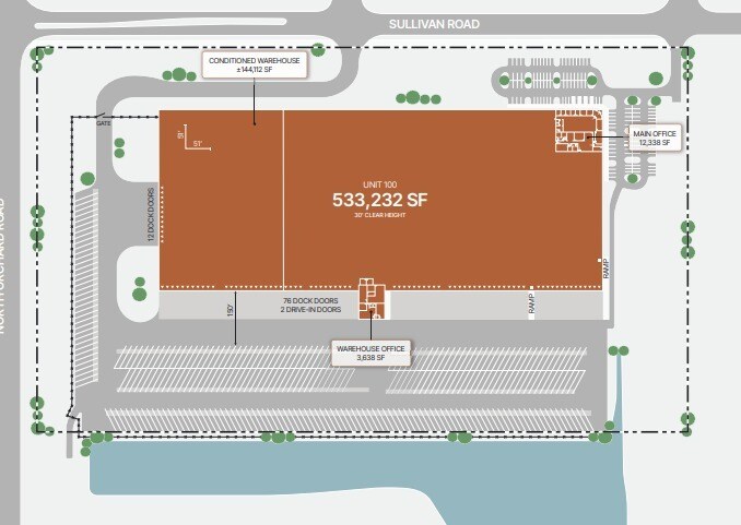 More Photos Of 2380 Sullivan Rd, Aurora Manufacturing For Lease