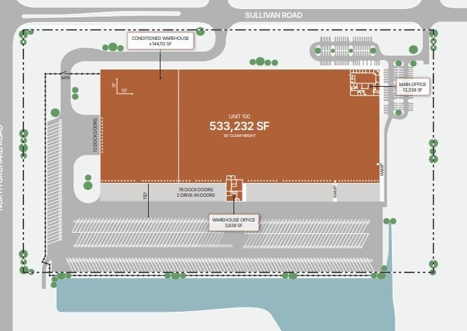 More Photos Of 2380 Sullivan Rd, Aurora Manufacturing For Lease