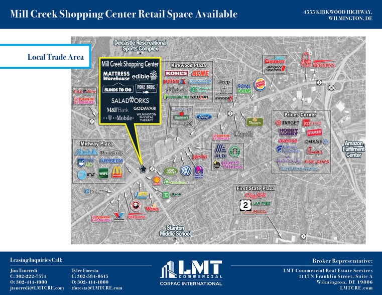 More Photos Of 4511-4577 Kirkwood Hwy, Wilmington Freestanding For Lease