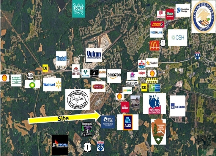 More Photos Of TBD Airport Rd, North Dinwiddie Land For Lease