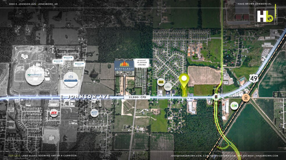 More Photos Of 5910 E Johnson Ave, Jonesboro Land For Sale