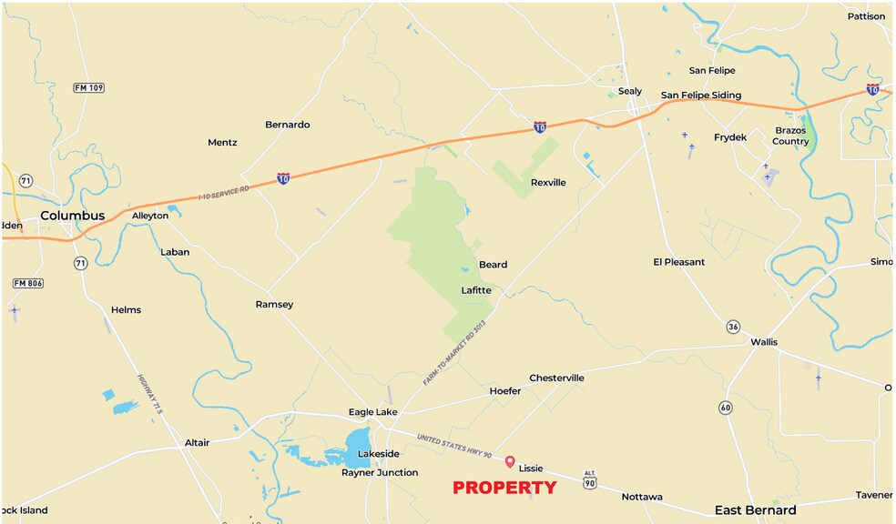 More Photos Of 26527 Hwy 90 Alt, Lissie Land For Sale