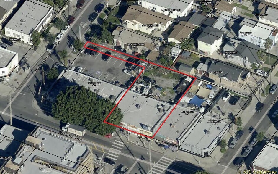Primary Photo Of 3009 - 3015 WABASH AVENUE Ave, Los Angeles General Retail For Sale