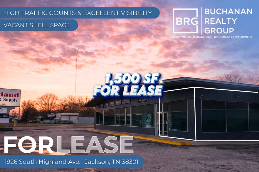 More Photos Of 1926 S Highland Ave, Jackson Freestanding For Lease