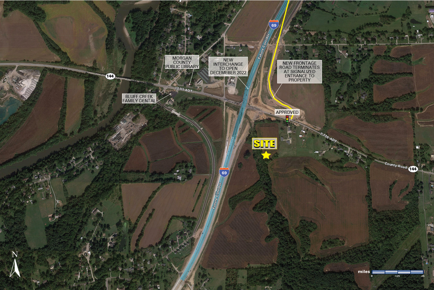 Primary Photo Of County Road 144 @ I-69 Interchange, Bargersville Land For Sale