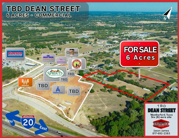Primary Photo Of 2314 Dean St, Weatherford Land For Sale